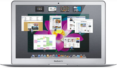 Mac OS X Lion on the 2010 MacBook Air