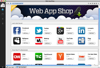 Web App shop in Raven