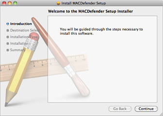 MacDefender installer