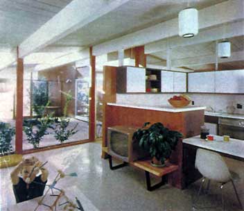 Eichler home like the one Jobs grew up in