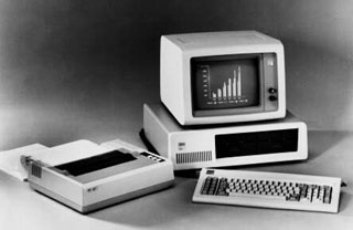 Original IBM PC system from 1981