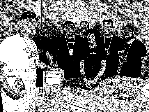 Image dithered in HyperDither with increased sharpness