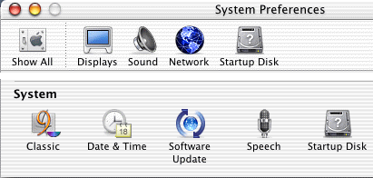 System Preferences