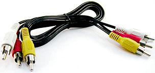 RCA audio and video cable